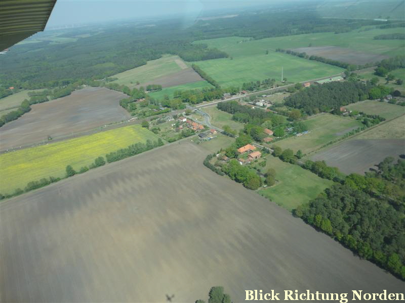 Blick Richtung Norden